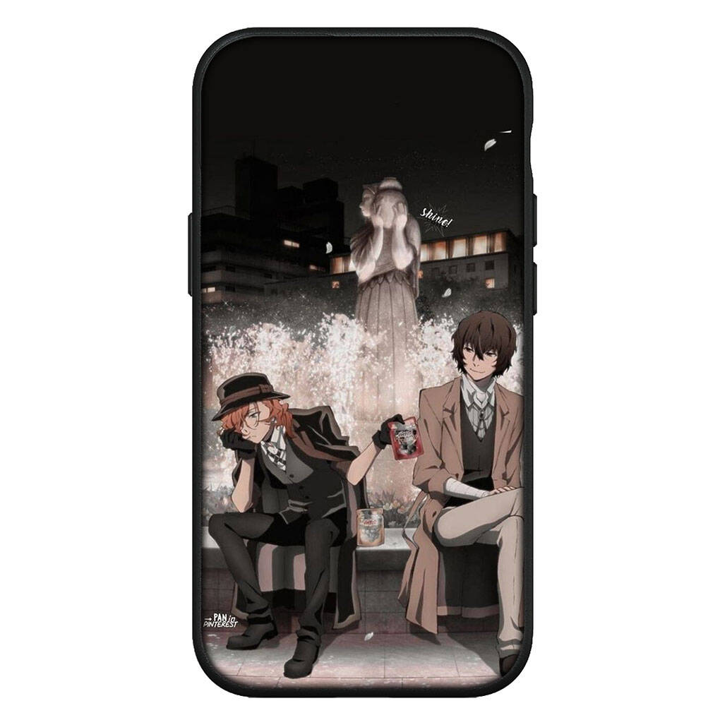 

Чехол для iPhone 17 16 15 Xiaomi Poco Redmi Note 14 13 12 11 Pro Samsung Galaxy S25 S24 S23 OPPO Huawei Аниме Bungou Stray Dogs Чехол для телефона с защитой камеры for Samsung Galaxy S24 Plus