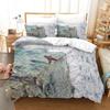 Statue of Liberty Bedding Set Modern Art Duvet Cover King/Queen Size Teens Adults Creative Fashion Pop Polyester Quilt Cover