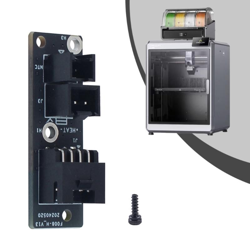 Hotend Adapter Board Heat Management Board 3D Printer Easy Installation Accessories Hot End Part for 3D Printer