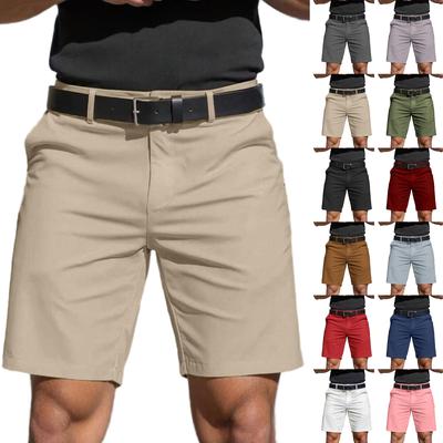 Shorts de Sport pour Homme Décontracté Activewear Taille Élastique Stretch Performance Entraînement Shorts de Course avec Poches zippées