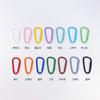 One-touch color aluminum carabiner ring key ring accessories