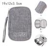 Fashion Portable Data Cable Storage Bag Outdoor Earphone Bag Organizer Digital Gadget Storage Box Charger U Disk Protection Case
