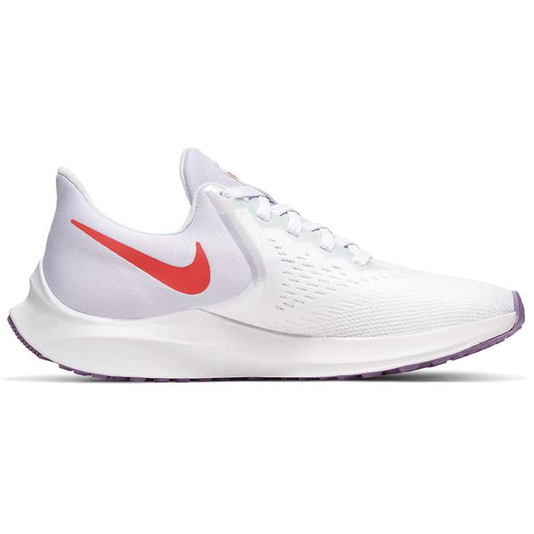 New Nike Air Zoom Winflo 6 White Violet Star Women's CW2638-181