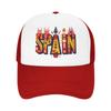 The coat of arms of Spain  Sun Hats Casual Baseball Cap Summer Trucker Hat Sunscreen Hip Hop Hats Couple WoUnisex Baseball Caps