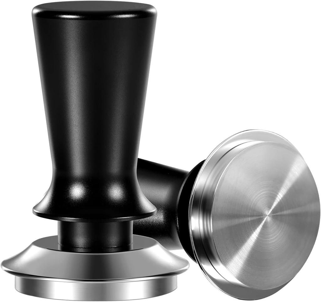 51mm 53mm 58mm Espresso Tamper Barista Kaffe Tamper med Kalibreret Fjederbelastet Rustfrit Stål Tampere
