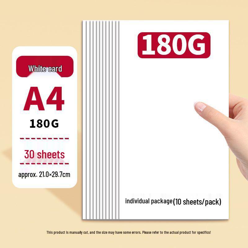 

Thickened Dutch A4 White Cardstock, Handmade Black Kraft Cardstock, Colored Children s Cardstock, Newspaper Style.