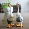 Exquisite Resin Durable Vivid Cute Animal Duck Statue Duck Sculpture
