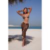 Sexy 3 Pieces Bikini Set Micro Bikini Women Swimsuit Female Swimwear Long Skirt Bikini Set Bathing Suit Beachwear Cover Up