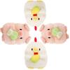 Cute Plush Pig And Chicken Dolls With Pp Cotton Filling For Girls' Birthday Gifts