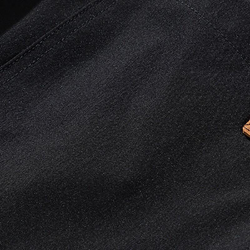 Mao Ren Men's Ice Silk Slim Fit Cropped Casual Pants