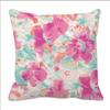 Spring and Summer Floral Contrasting Color Flower Pillow Case Digital Printed Pillow Home Romantic Decoration Sofa Backrest