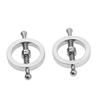 Stainless Steel Adjustable Nipple Clips - Erotic Nipple Stimulation, Breast Bondage Restraint, BDSM Fetish Toy for Women