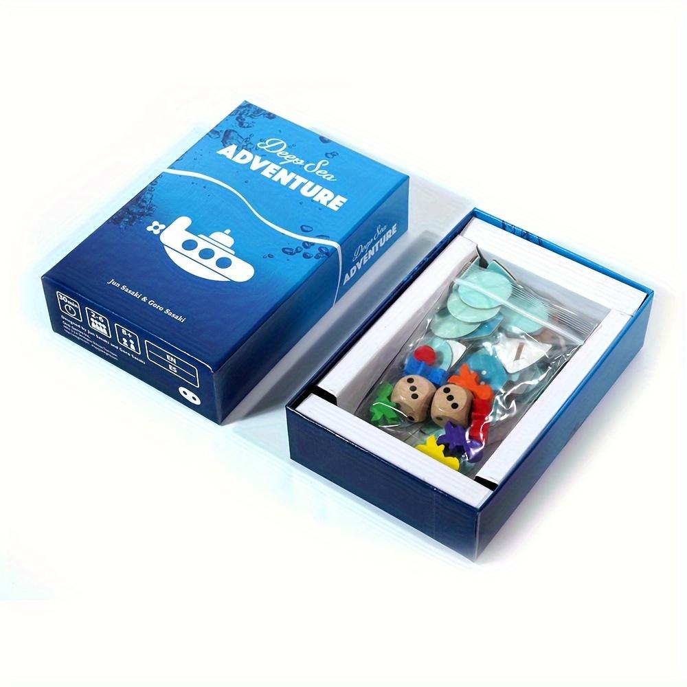 Joc de strategie de aventură în adâncuri pentru 2-6 jucători Jocuri de cărți de familie