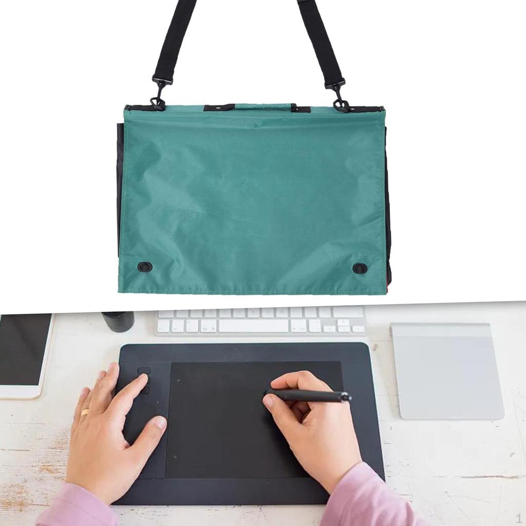 Art Portfolio Supplies Organizer Bags Storage Drawing Carrying Case A3 Travel