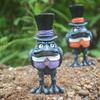 Ornaments Garden Patio Decorations Halloween Crow Statue Ornament Resin Crafts