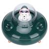 UFO Niedlicher Mini-Luftbefeuchter 500ml Doppeldüsen Kleiner Kaltnebel-Luftbefeuchter für Büro Reise Schlafzimmer Babyzimmer Auto