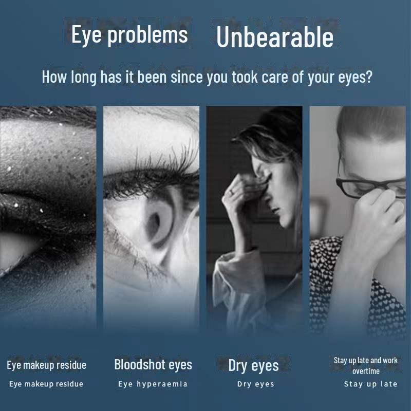 Sonic Eye Wash: Deeply Cleans, Massages, Protects, and Relieves Dry Eyes and Fatigue.