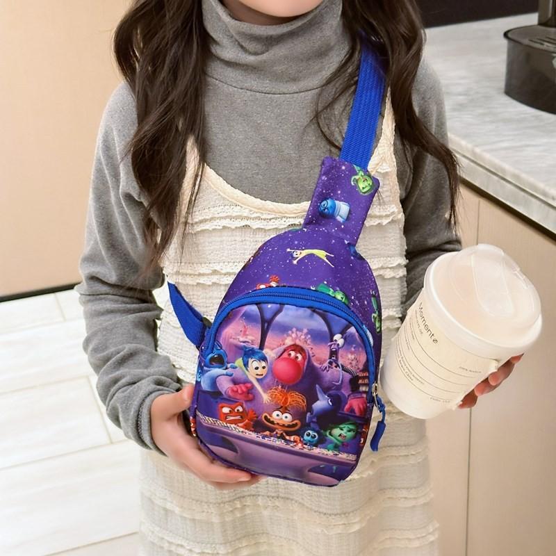 Stylish Kids Backpack For Girls Lightweight Cartoon Shoulder Bag For Preschoolers