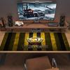 Dynamo Dresden Custom Name Large Size Mouse Pad Large Gaming Table Cushion Non-slip Laptop Tablet Big Mousepad XXL Mat Mini PC Playmat With Lock Edge