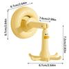 Gifts Punch-free Cartoon Duck Hook Suction Cup Six-claw Kitchen Rack Rotating Bathroom Small Hanger