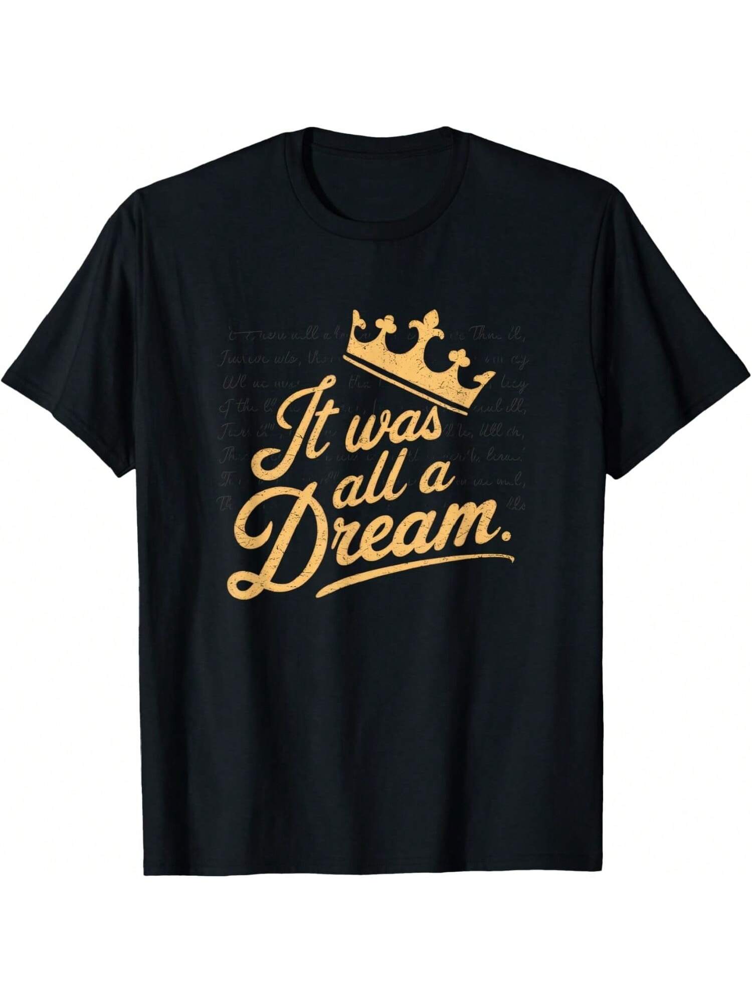 It Was A Dream Tshirt Rap 1990s Music Hip Hop T-Shirt S разноцветный