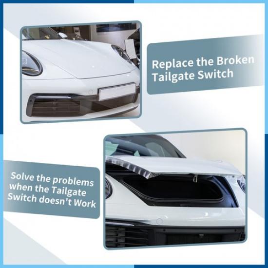 Hood Decklid Release Trunk Switch No.99161310501A05 For Porsche 718 Boxster 1 Pc