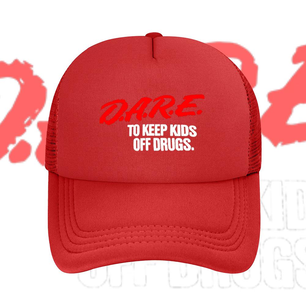 DARE Keep Off Drugs Young People Baseball Cap Anime Graphic Hats Adult Unisex Women Sports Outdoor