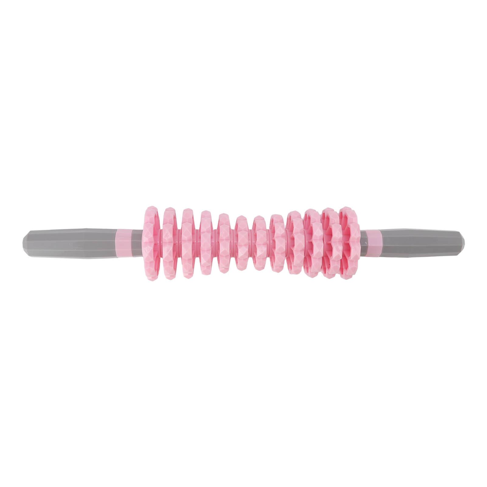 Gear Massage Stick   Muscle Relaxation Exercise Liposuction Massage Roller for Reduce Soreness