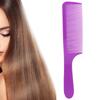 Comb Hair Plastic Curved Detangling Haircutting Combs Fine Teeth for Salon Household Barber