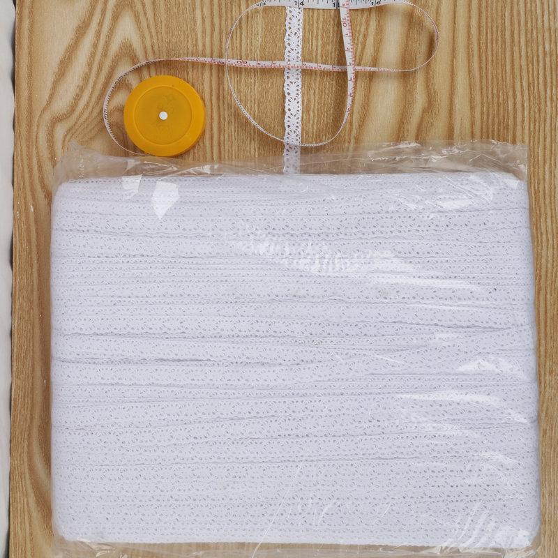 Apparel Cotton Lace, Textile Accessories, Home Furnishings, Soft Cotton Edging, Wide Lace Lace