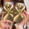 The Golden Letter "D" For Samsung A 31 32 A33 A34 35 14 A15 13 16 25 26 50 52 53 54 55 56 70 71 72 73 Golden Glass Phone Case