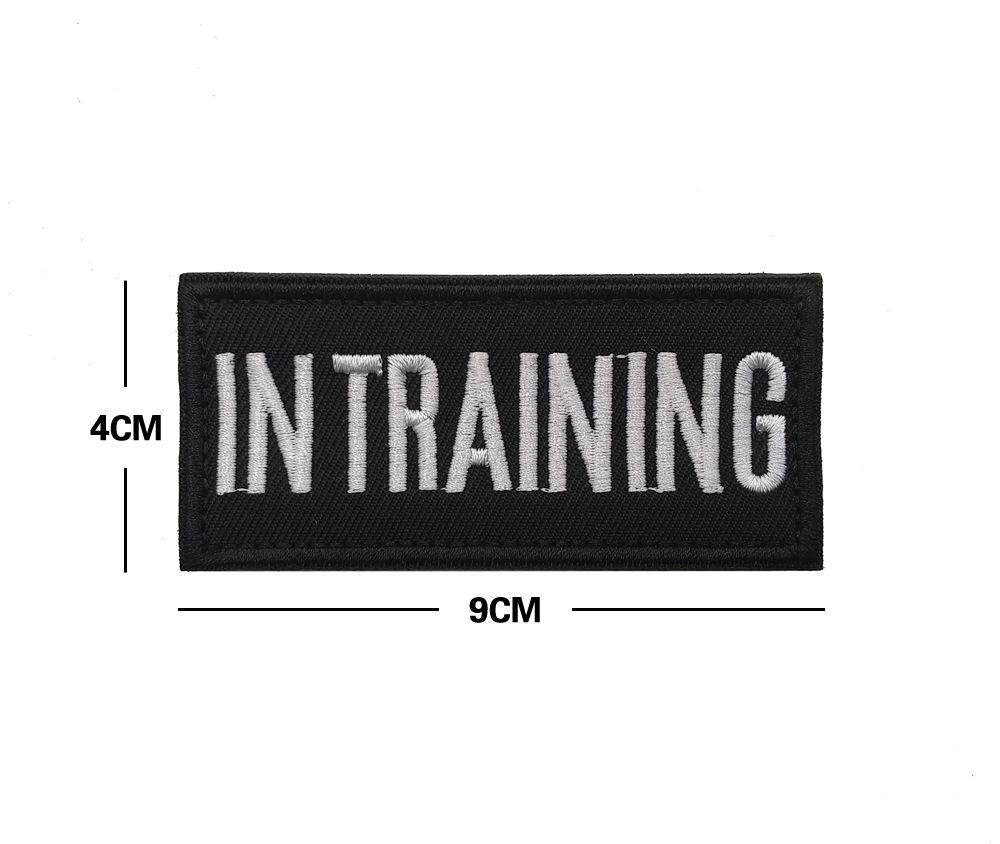 Taifeng 9x4cm Service Dog Harness Patch - Velcro Embroidered Cloth