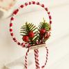 Iron Christmas Chime Bells Retro Xmas Tree Hanging Bells  Window Display Pendant