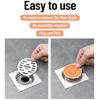 Deodorant Drain Core Toilet Insect-proof Anti-odor Floor Drain Cover Shower Sewer Hair Strainer for Bathroom Accessories 1PC