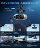 4 Channel 1080P Car Camera 360° View with 2.4' IPS Screen, Parking Monitor, Night Vision, G-Sensor