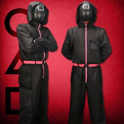 Schwarzer, langärmliger Cosplay-Einteiler für Kinder
