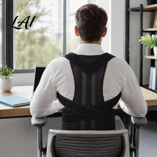 Invisible Hunchback Corrector Posture for Men Women Breathable Adjustable Back Support Brace Anti-hunchback Comfortable Brace Correction Belt Strap