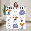 The Secret Life of Pet Flannel Blankets Winter Movie Soft Warm Bedding Throws for Girls Boys Living Room Aesthetic Bedspread