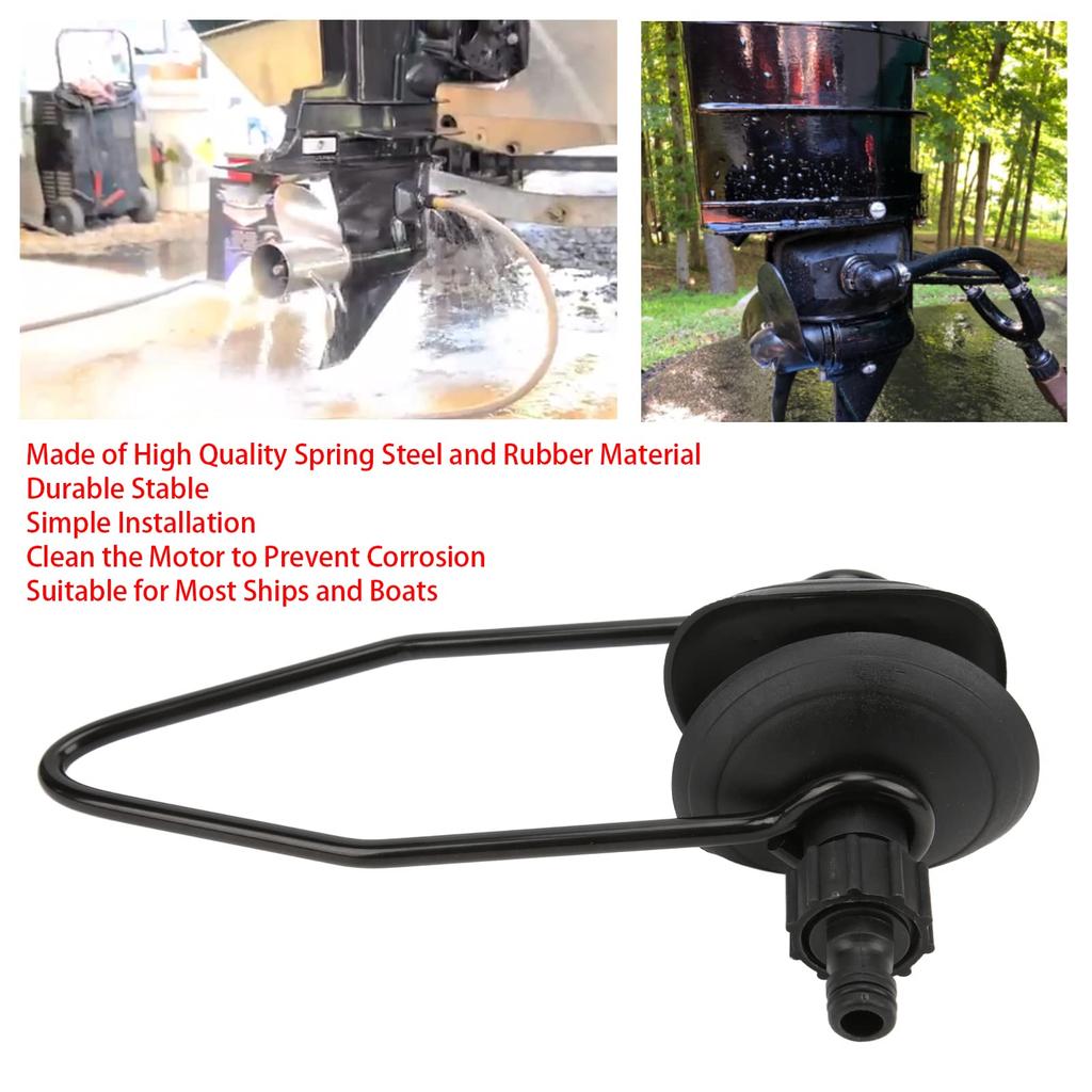 Motor flasher muff, general-purpose, powerful cleaning power, corrosion prevention, for most boats