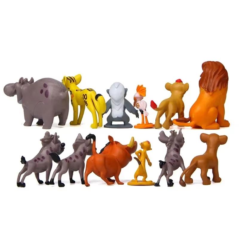 MINISO 12 Stück/Set Anime Cartoon The Lion Guard König Kion Simba PVC Hochwertige Actionfiguren Bunga Beshte Fuli Ono Figuren Puppenspielzeug