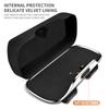 Multifunction Car Glasses Box Portable Car Sunglasses Holder Car Driving Glasses Holder Press Switch Eyeglass Case Sun Visor