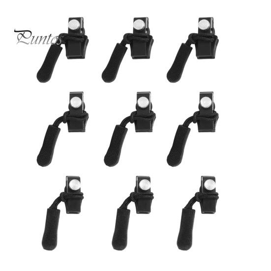 

9 шт. Универсальный съемный съемник для молнии, быстрая установка, головка молнии, без шитья, замена съемника для молнии для пальто, курток 9pcs