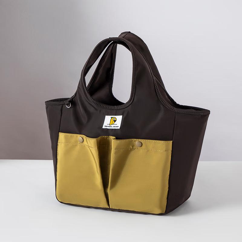 Beiweisi Insulated Lunch Bag Tote 10.2 inch (27x13x21 cm)