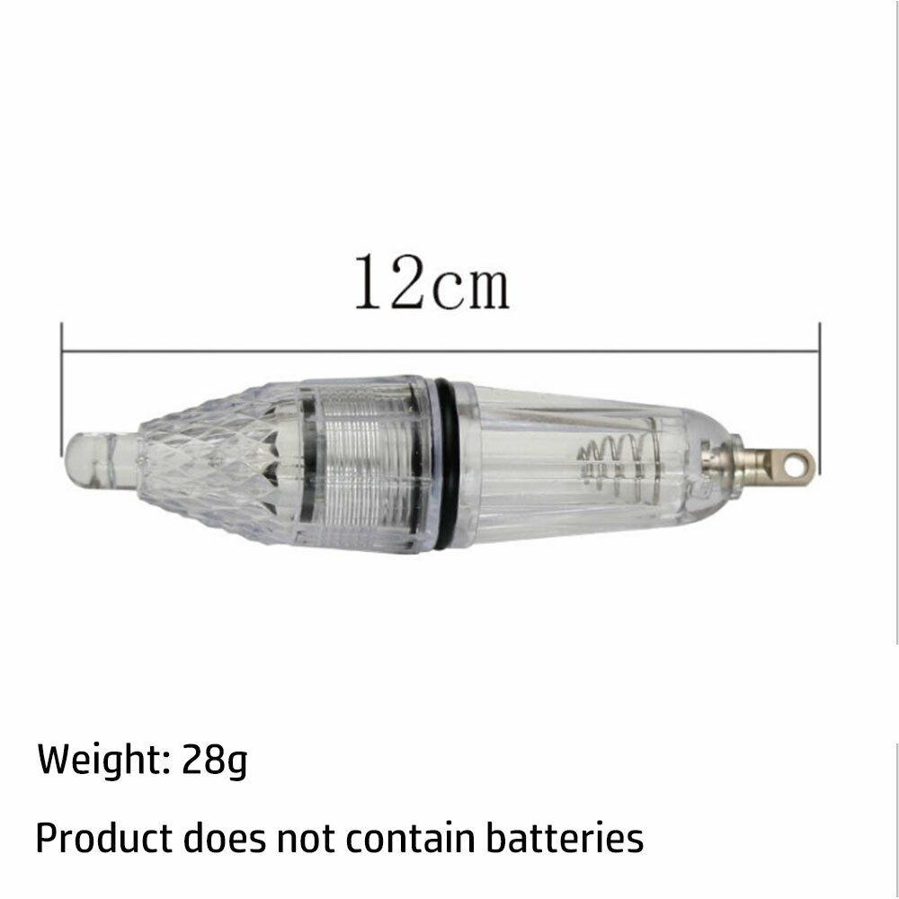 12cm Multicolor Mini LED Deep Drop Underwater Flash Lights Deep Sea Bottom Fish Lure LED Lamp Fish Light Night Fishing Lights