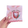 Marushin Mini Hand Hello Kitty Bloom Kitty Antibacterial and Odor Perfect As a Birthday Product 3725002600 Towel, Towel, Handkerchief, 100% Cotton,