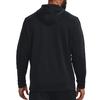Under Armour Solid Color Logo Casual Pullover Hoodie Men Tops Black 1373353-001