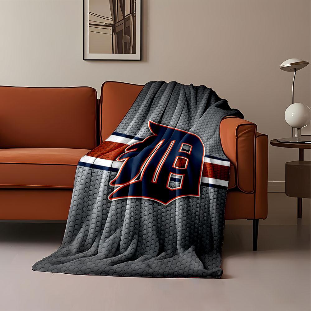 Navy Letter on Textured Background print blanket soft and cozy perfect for the living room bed sofa or a nap,gift