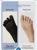 Coolmax Five-Toe Mid-Calf Socks for Men & Women - Perfect for Summer Hiking, Trekking, Marathon, and Trail Running