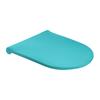 Toilet Dust Cover Solid Color Firm Elastic Strap Seasonal Toilet Cover Home Style Toilet
