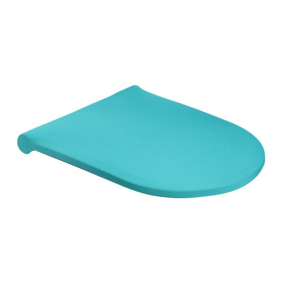 Toilet Dust Cover Solid Color Firm Elastic Strap Seasonal Toilet Cover Home Style Toilet